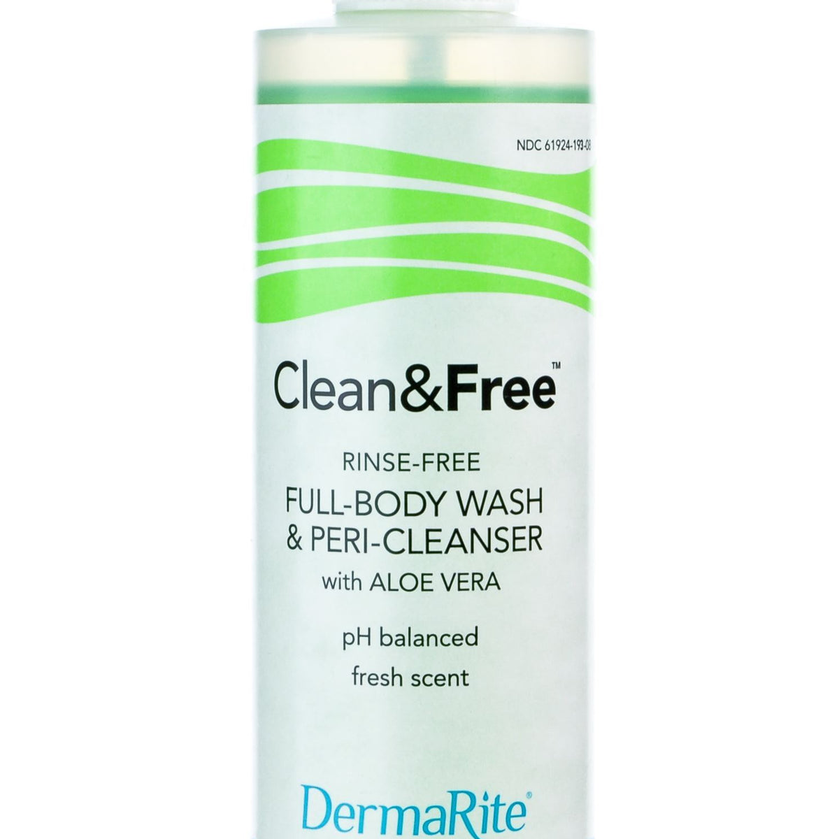 Dermarite Clean & Free® Cleanser 8Oz, Norinse, pHbalanced Save Rite