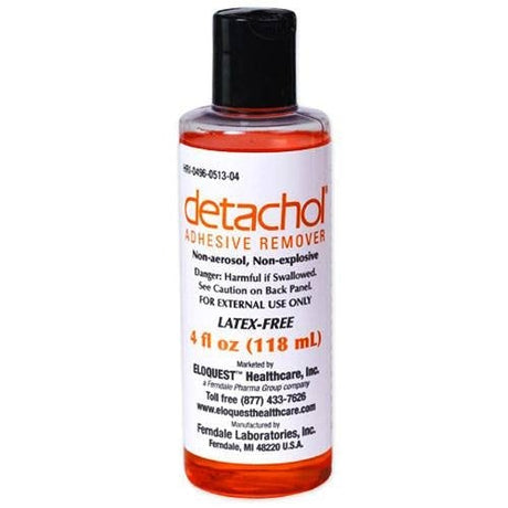 Image of Detachol® Adhesive Remover 4 oz Bottle, Non-Irritating