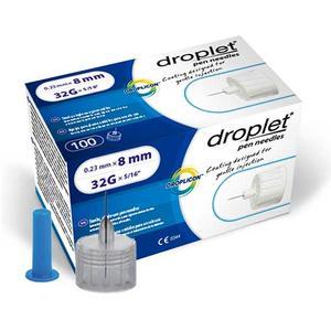 Image of Droplet Pen Needle 32G (0.23mm) x 8mm (100 count)