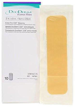 Image of DuoDERM CGF Extra Thin Dressing 2" x 8"