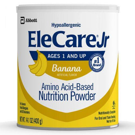 Image of EleCare® Jr Supplemental Formula, Powder, Amino-Acid Based, Banana, 14.1 oz