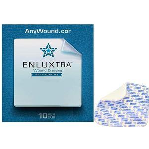 Image of Enluxtra™ Self-Adaptive Wound Dressing, 6" x 6" - Box of 5