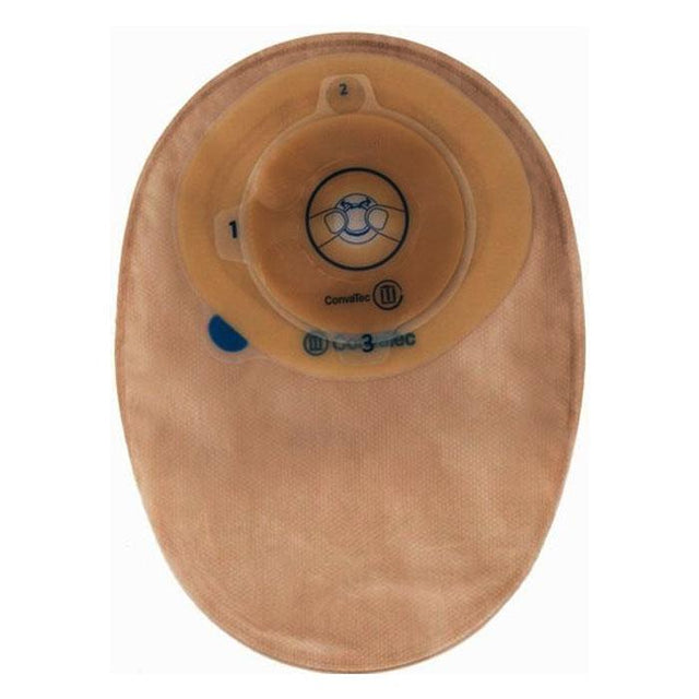 Image of Esteem + Moldable One-Piece Closed-End Pouch, Modified Stomahesive, Filter, 8" Panel Opaque, 1-9/16" x 1-15/16"