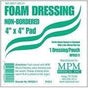 Image of Excel Foam Dressing, Non-Bordered, Fenestrated Pad, 3" x 3"
