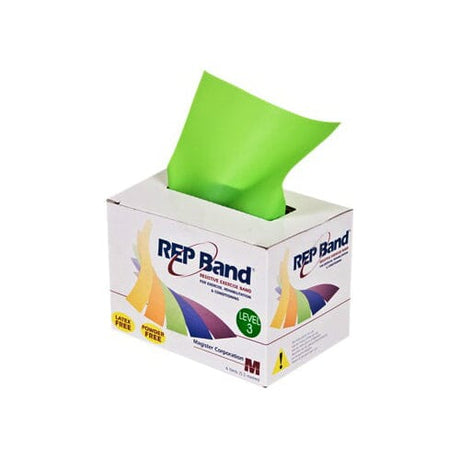Image of FEI Rep® Band Exercise Band, 6yd Roll, Lime