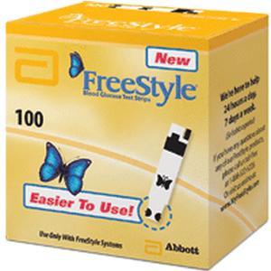 Image of FreeStyle Blood Glucose Test Strip (100 count)