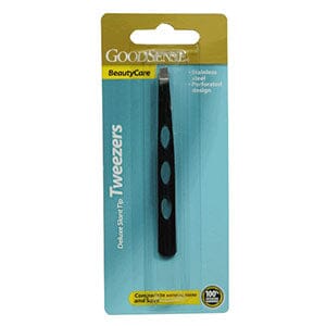 Image of GoodSense® Deluxe Tweezer with Slant Tip, Black