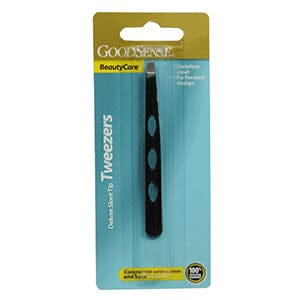 Image of GoodSense® Deluxe Tweezer with Slant Tip, Black