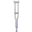 Image of Guardian Red Dot Tall Adult Push-button Auxiliary Crutches 52" - 60"
