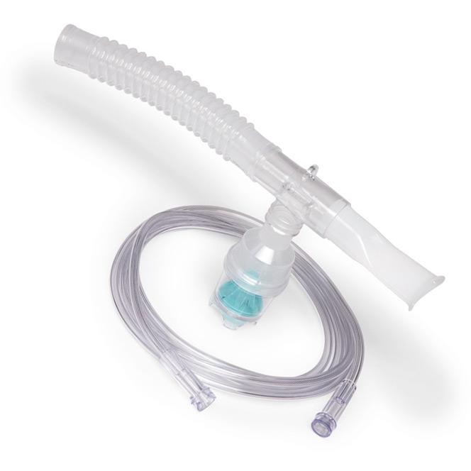 Nebulizer - 7FT Oxygen Tubing - T and Mouth Piece - Individual or Ca