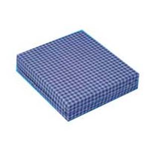 Image of Hermell Products Inc Wheelchair Cushion with Navy Rip-Stop Zippered Cover 16" x 18" x 4", Form