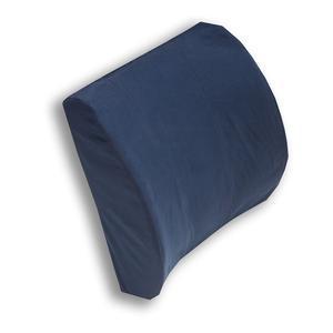Image of Alex Orthopedic Standard Lumbar Cushion with Navy Cover and Strap, 15" x 13.5" x 5"
