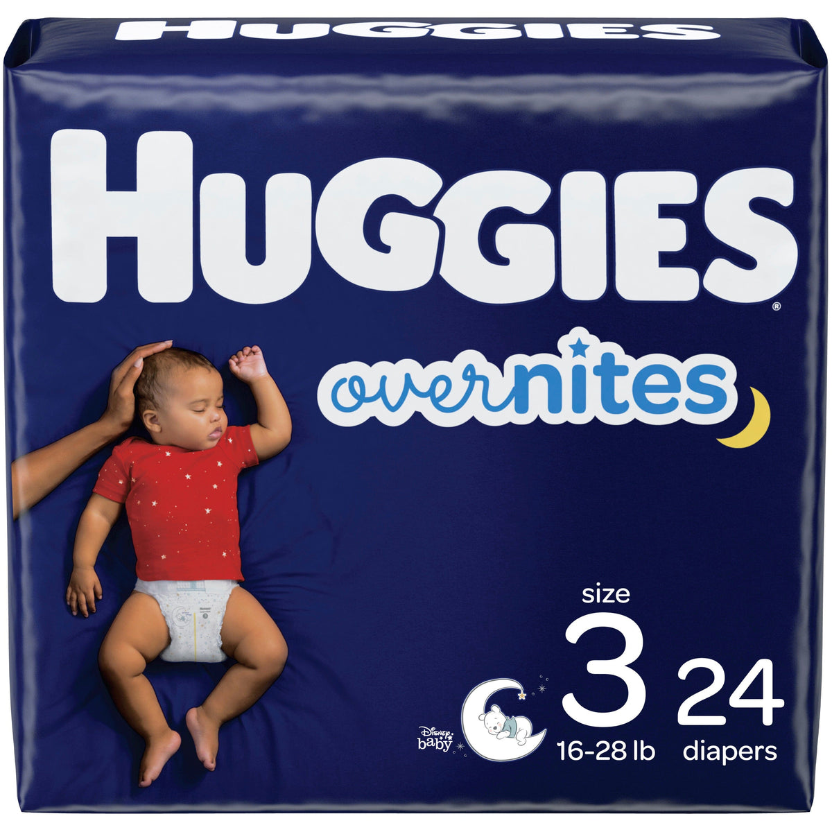 Huggies OverNites Diapers, Size 3, Jumbo Pack – Save Rite Medical