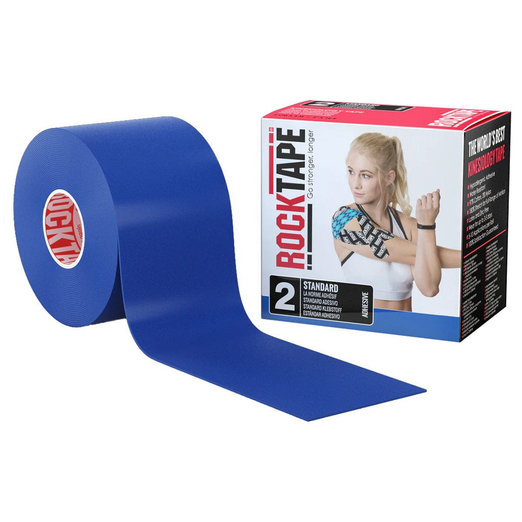 Implus RockTape Kinesiology Tape, 2" x 16.4' Roll, Medical, Navy Blue