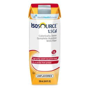 Image of Isosource 1.5 Cal Complete Un-Flavored Flavor Liquid Food 250mL