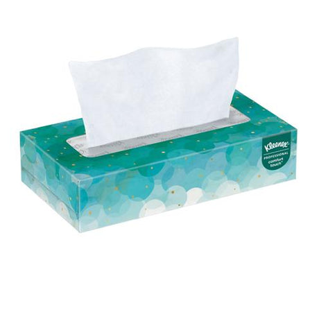 Image of Kleenex Facial Tissue, 8.4" x 8.0", 125 Count