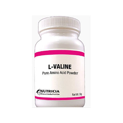 Image of L-Valine Pure Amino Acid Powder 50g Bottle