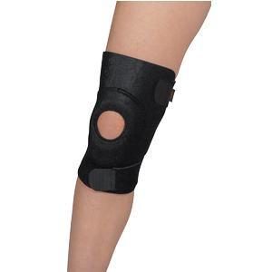 Image of Leader Neoprene Reinforced Patella Knee Wrap, Universal