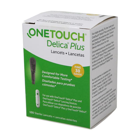 Image of Lifescan OneTouch® Delica® Plus Phlebotomy Lancet, 30G OD (100 count)