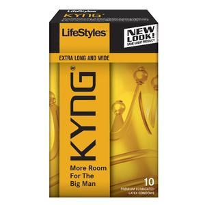Image of Lifestyles Latex King Condoms