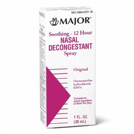 Image of Major Sinus Relief Nasal Decongestant Spray 0.05% Strength 1 oz.