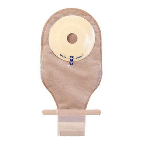 Image of Marlen UltraMax™ Drainable Pouch, Flat, Cut-to-Fit, 7/8" Stoma, 16 oz Capacity, Opaque