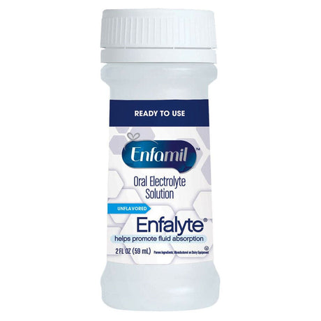 Image of Mead Johnson Enfamil® Enfalyte® Oral Electrolyte Solution, Ready to Use, Nursette Bottle, 2 oz, Unflavored