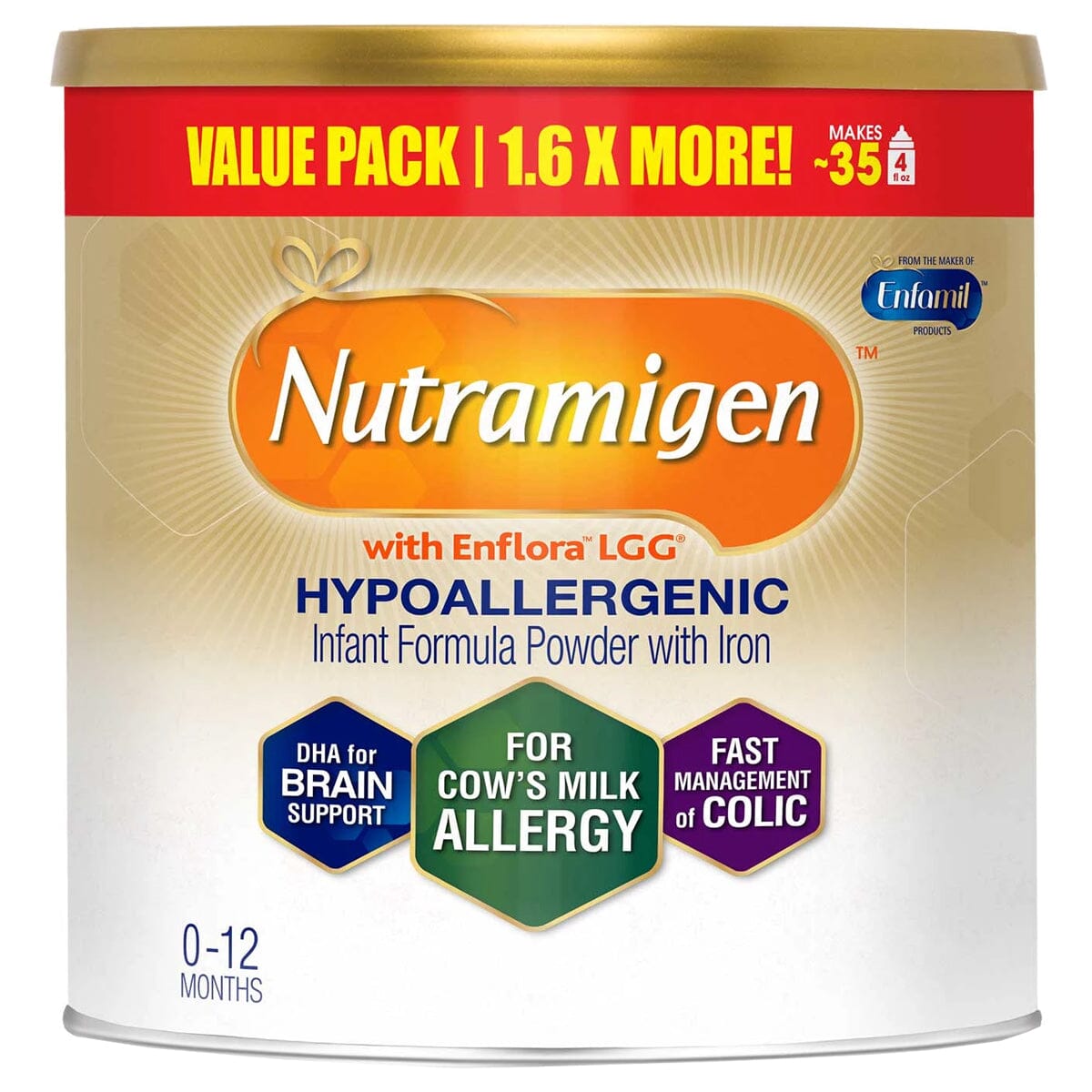Mead Johnson Nutramigen® Infant Nutritional Powder, Can, 12.60 oz Save Rite Medical