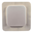 Image of MediPurpose MediPlus™ Comfort Foam Border Ag Island Sacral Dressing, Sterile 8-1/7" x 8-1/7", 5" x 5-1/7" Pad Size, Sterile