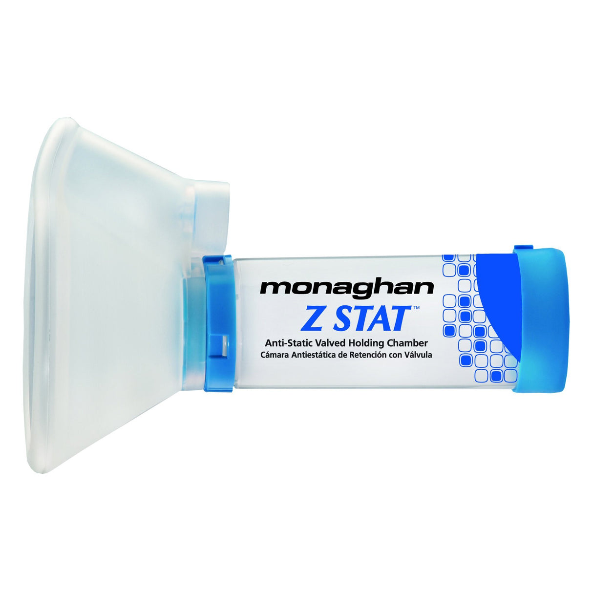 Image of Monaghan AeroChamber Plus Z Stat With Comfortseal Mask, Size Large
