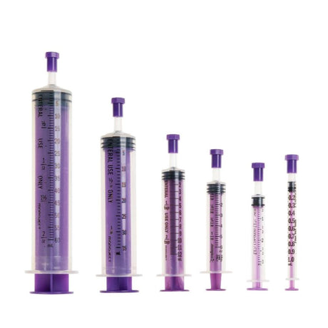 Image of Monoject Purple Oral ENFit Syringe, Non-Sterile