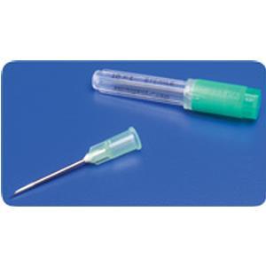 Image of Monoject Rigid Pack Hypodermic Needle with Polypropylene Hub 18G x 1" (100 count)