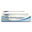 Image of MTG Coude Tip Intermittent Catheter, 14 Fr, 16" Vinyl Catheter with Handling Sleeve