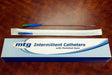 Image of MTG Straight Tip Male Intermittent Catheter, 12 Fr, 16" Soft Vinyl Catheter with Handling Sleeve