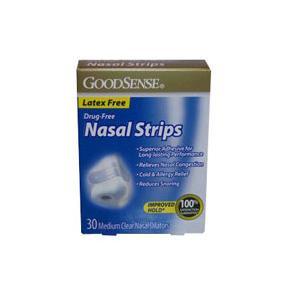 Image of Nasal Strips, Medium, Clear (30 Count)