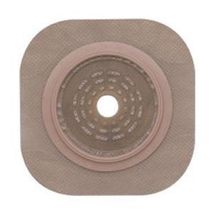 Image of Hollister New Image FlexWear Up to 1-1/4" Cut-to-Fit Flat Skin Barrier, 1-3/4" Flange, Tape Border, Green