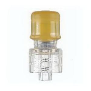 Image of Non-Needlefree Intermittent Injection Cap 3/4", 1/5 mL Priming Volume, Clear