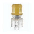Image of Non-Needlefree Intermittent Injection Cap 3/4", 1/5 mL Priming Volume, Clear
