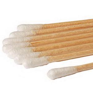 Image of Non-Sterile Cotton Large-Tip Applicator with Wood Handle 6"