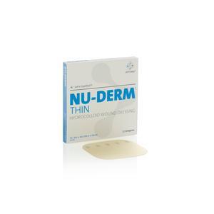 Image of Nu-Derm Thin Hydrocolloid Dressing 4" x 4"
