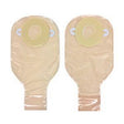 Image of Nu-Flex Adult Drain Pouch 1-1/4" Round Pre-Cut Opening with Belt Tabs and Barrier, Roll-Up, Flat
