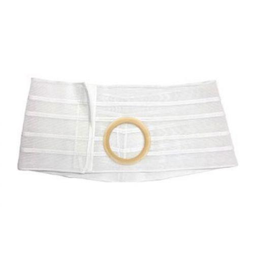 Image of Nu-Form Beige Support Belt 2-5/8" x 3-1/8" Belt Ring 1-1/2" From Bottom 9" Wide 41" - 46" Waist X-Large, Left