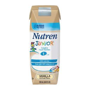 Image of Nutren Junior Complete Vanilla Flavor 250 mL Carton