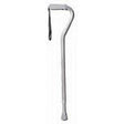Image of Offset Aluminum Cane, Silver