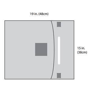 Image of Ophthalmic Incise Pouch, 19" 15", Nonsterile