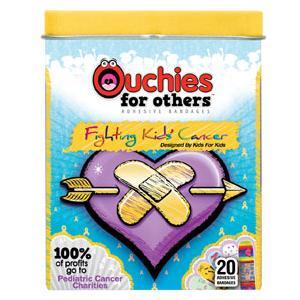 Image of Ouchies Pediatric Cancer Bandages 20 ct