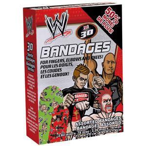 Image of Ouchies WWE Adhesive Bandages 30 ct