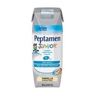 Image of Peptamen Junior Complete Elemental Nutrition Vanilla Flavor Liquid 8 oz. Can