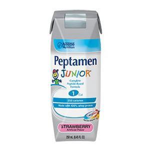 Image of Peptamen Junior Strawberry Flavor Liquid 8 oz. Can