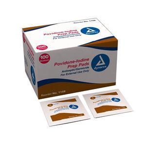 Image of Povidone Iodine Prep Pad, Medium